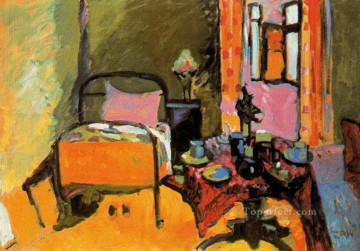 純粋に抽象的 Painting - アントミラーシュトラーセのベッドルーム